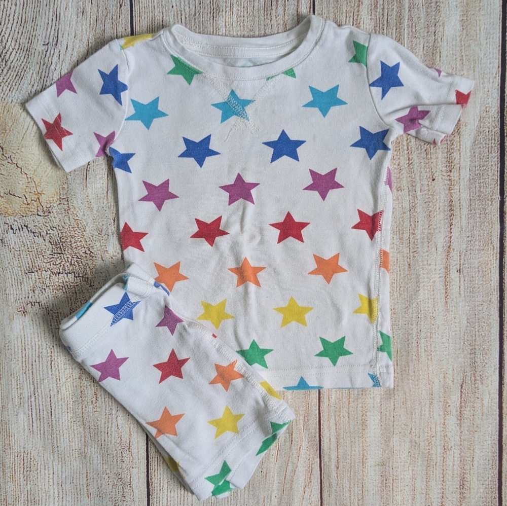 Primary Rainbow Star PJ Set